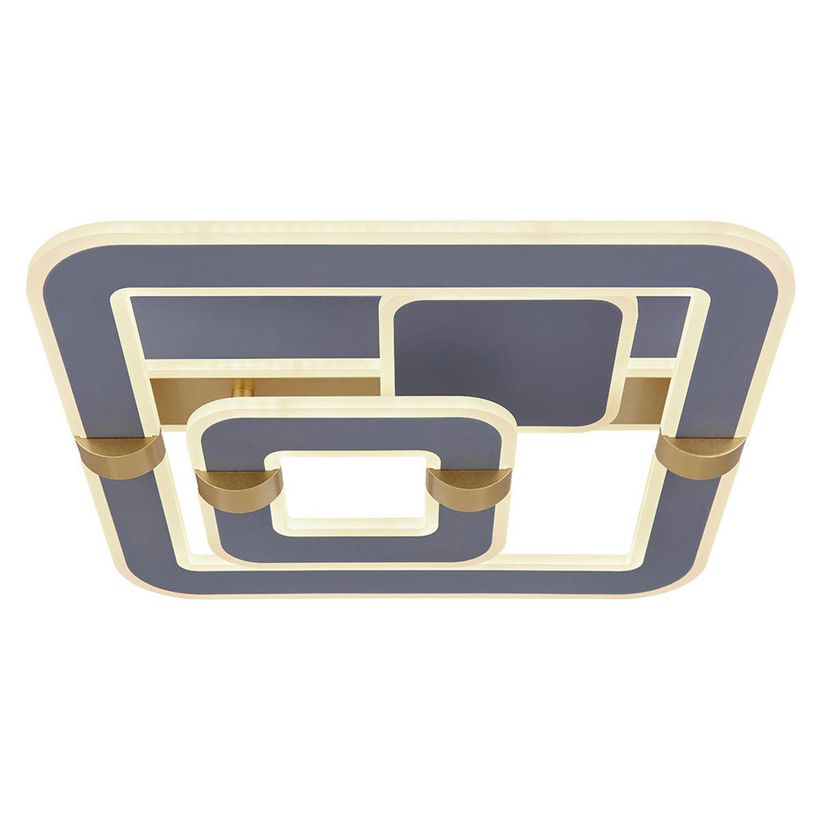 LED DECKENLEUCHTE Margy Anthrazit Metall - Anthrazit, Metall (50/47/15.5cm)