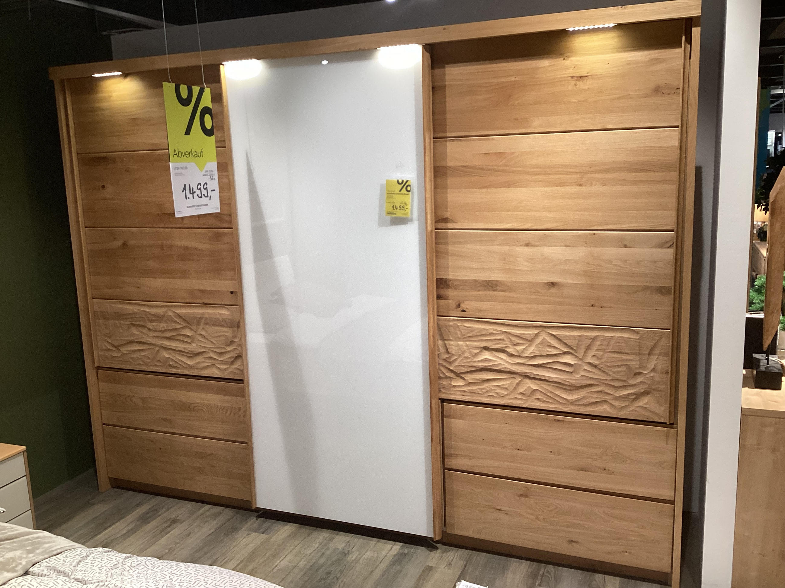 Schwebetürenschrank Vitus Plus - Linea Natura