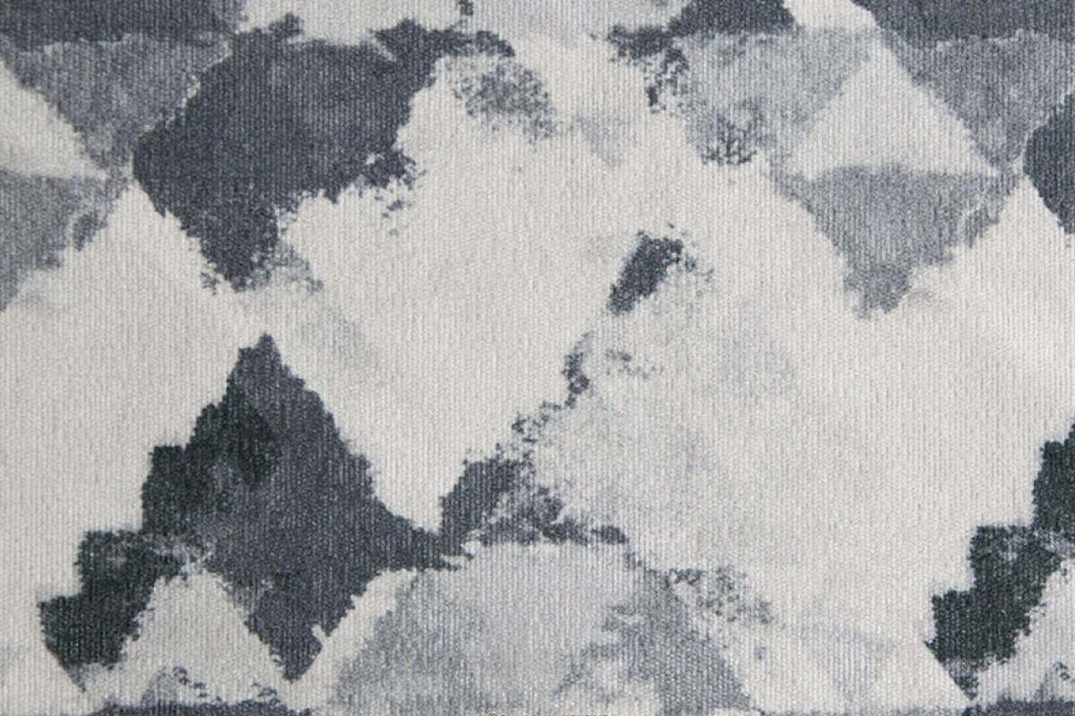 OHRENSESSEL STRALIS inklusive dekorativem Kissen, Grau/Dunkelgrau - Dunkelgrau/Grau, Textil (82/108/80cm) - KONSIMO®