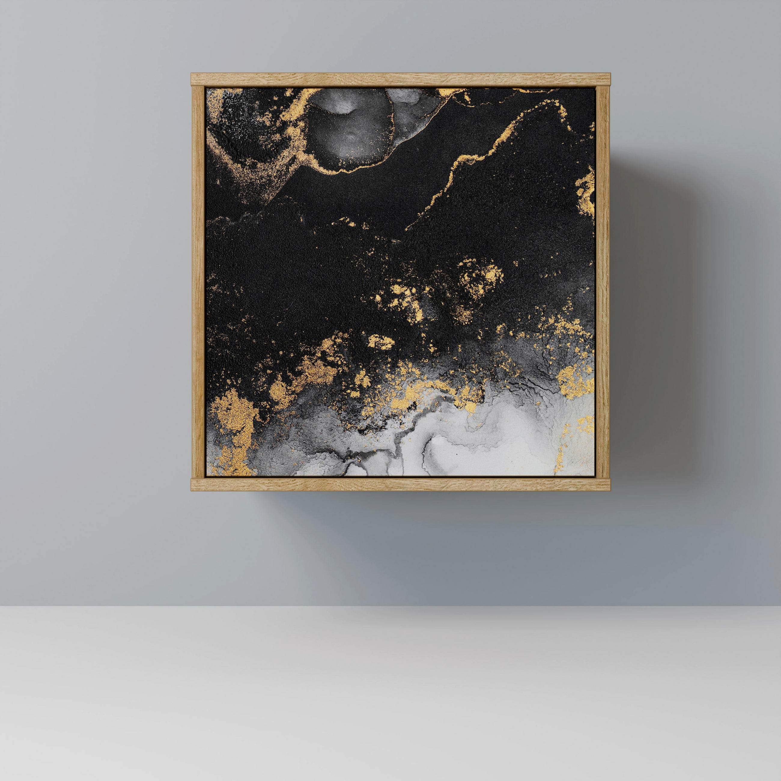 SpaceRebels Sideboard Eiche 57.5x57.5x42 cm