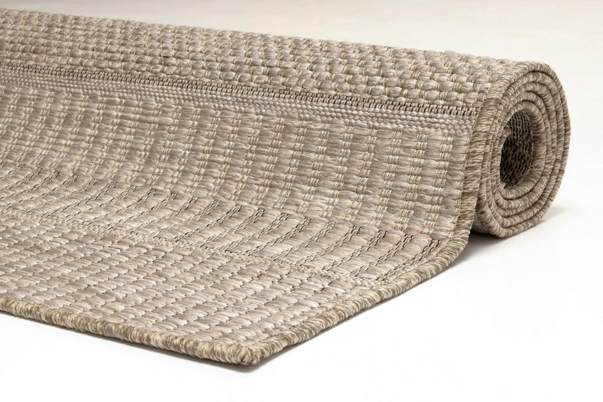 OUTDOORTEPPICH Mariella 125x190 cm - Naturfarben, Textil (125/190cm) - Gino Falcone