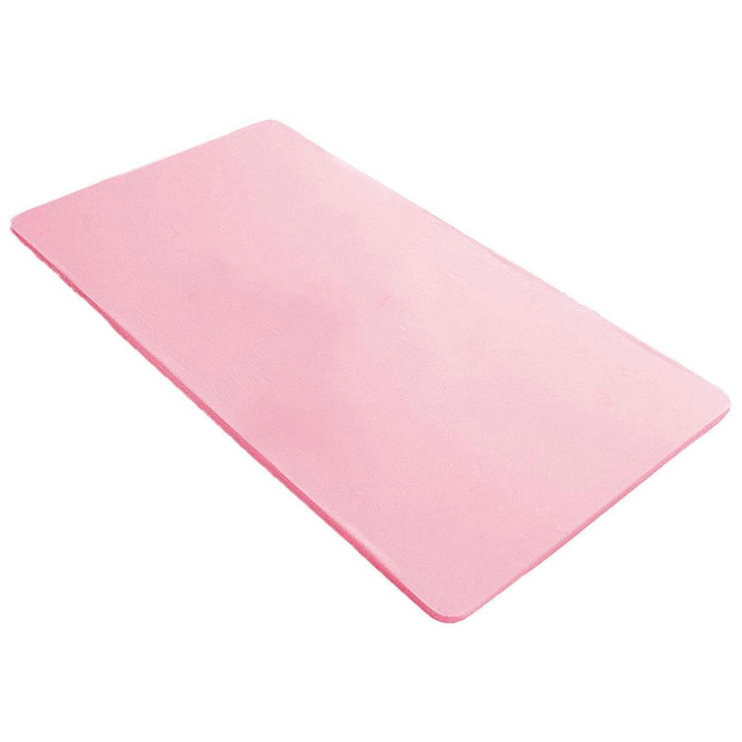 TISCHTUCH PU-Leder Rosa 60 x 120 cm - Rosa, Kunststoff (120/60/1.5cm)