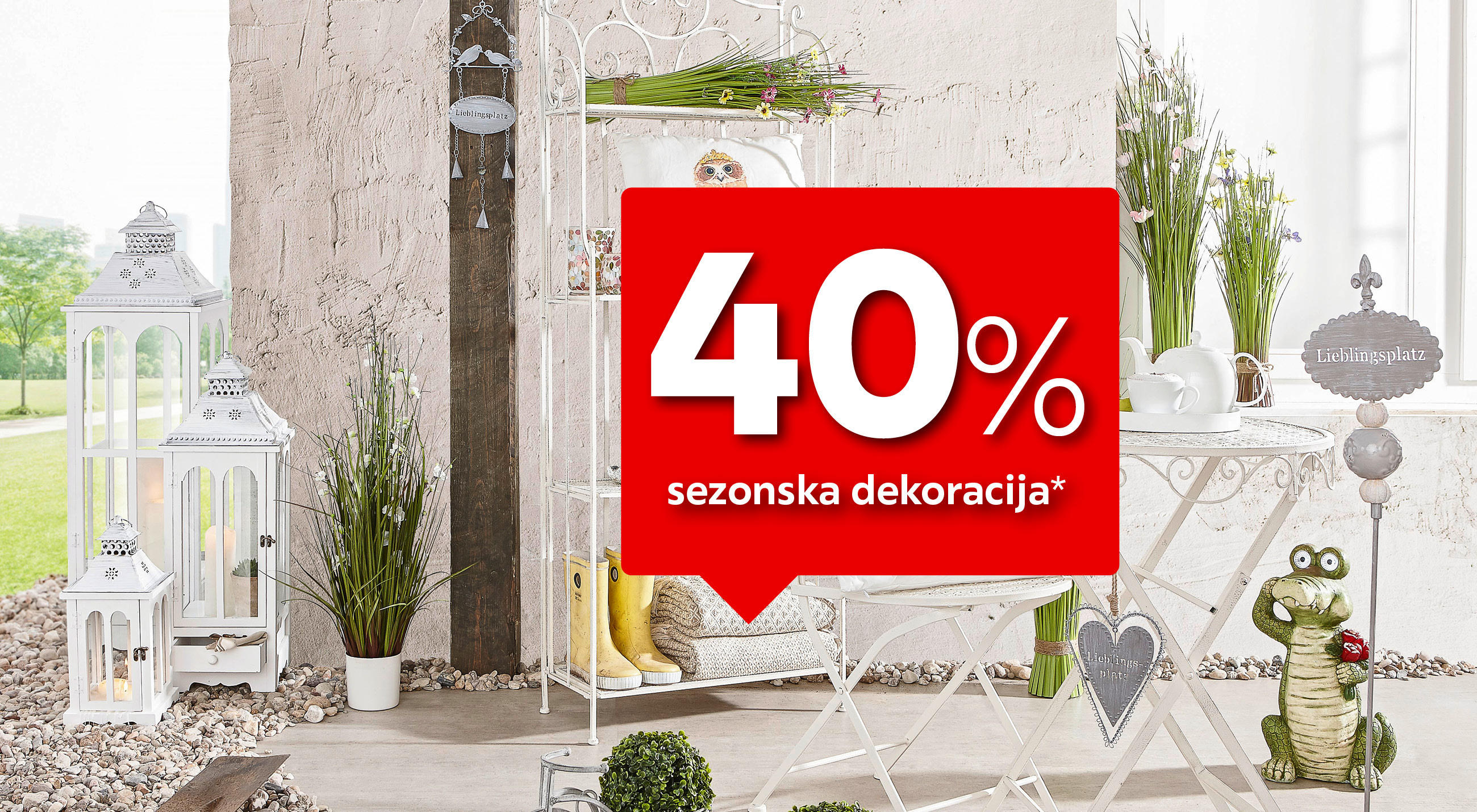 40% sezonska dekoracija*