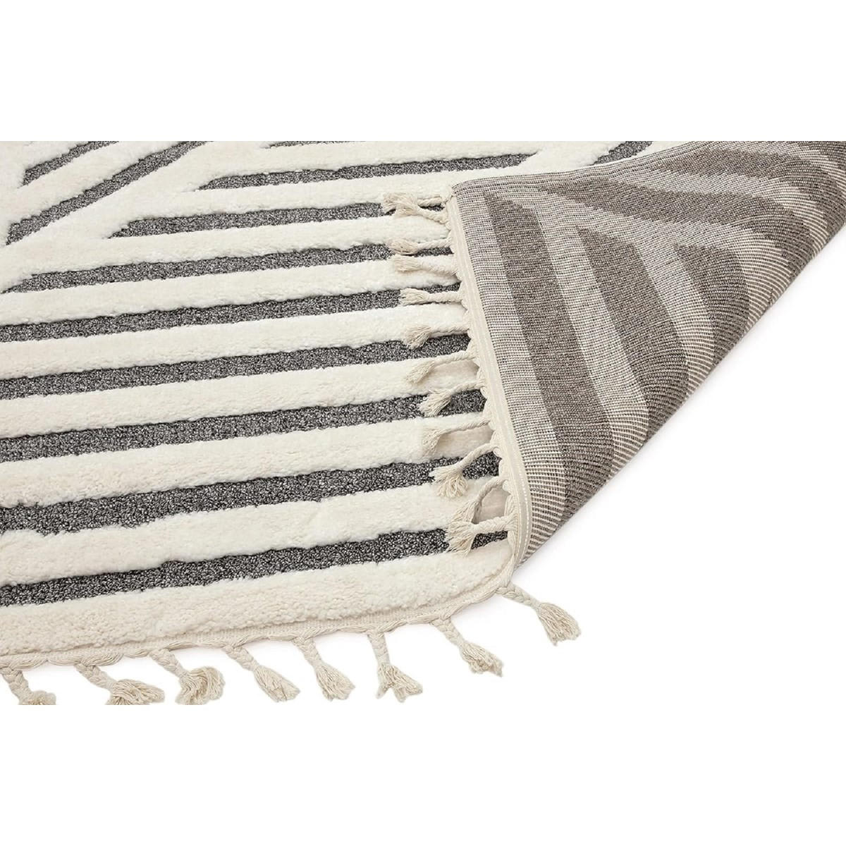 TEPPICH Moderner für Wohn- und Schlafzimmer RASH Grau 160 x 230 cm - Grau, Textil (160/230cm) - Novatrend