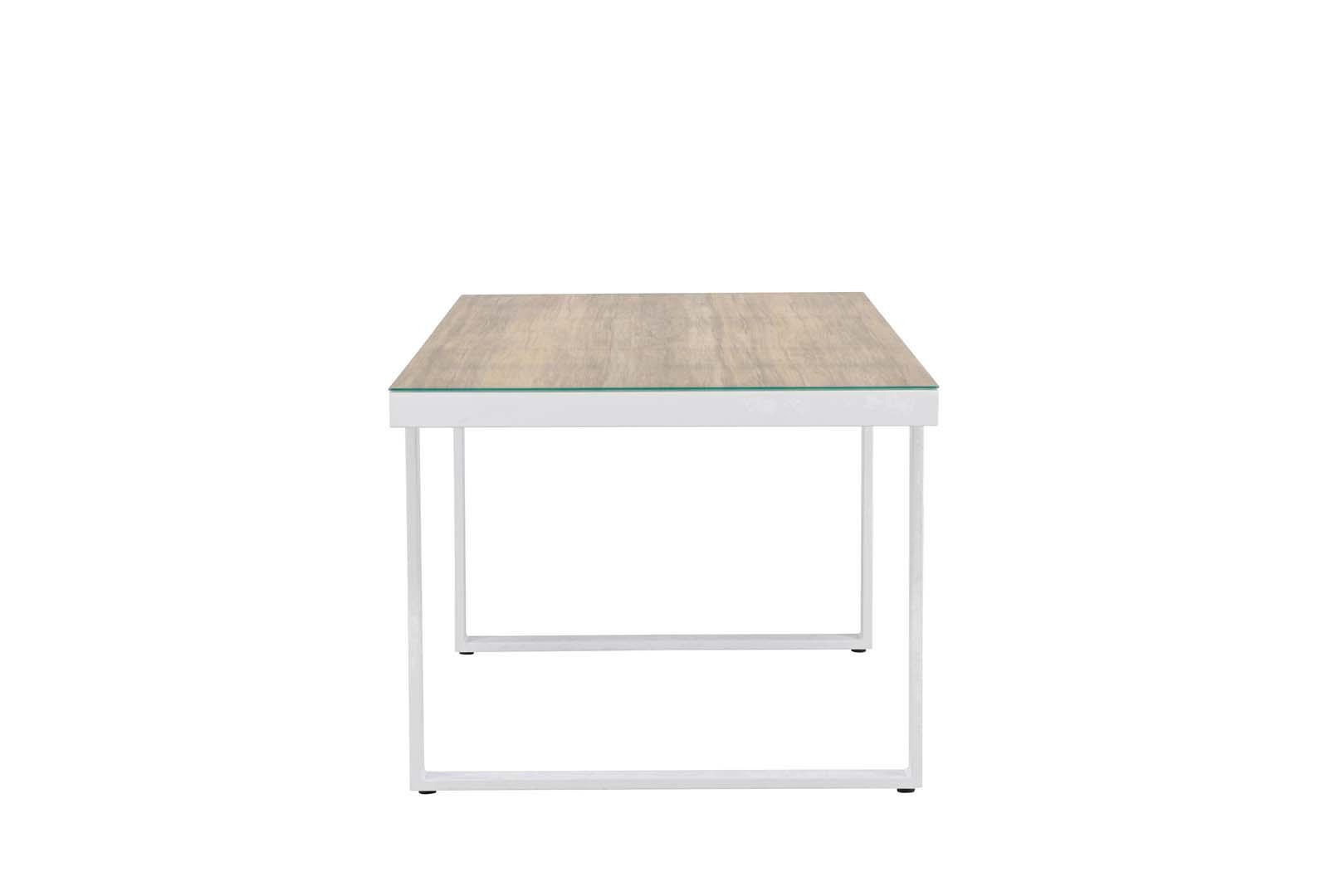 GARTENTISCH weiß - Weiß, Holzwerkstoff (200/90/75cm) - ebuy24