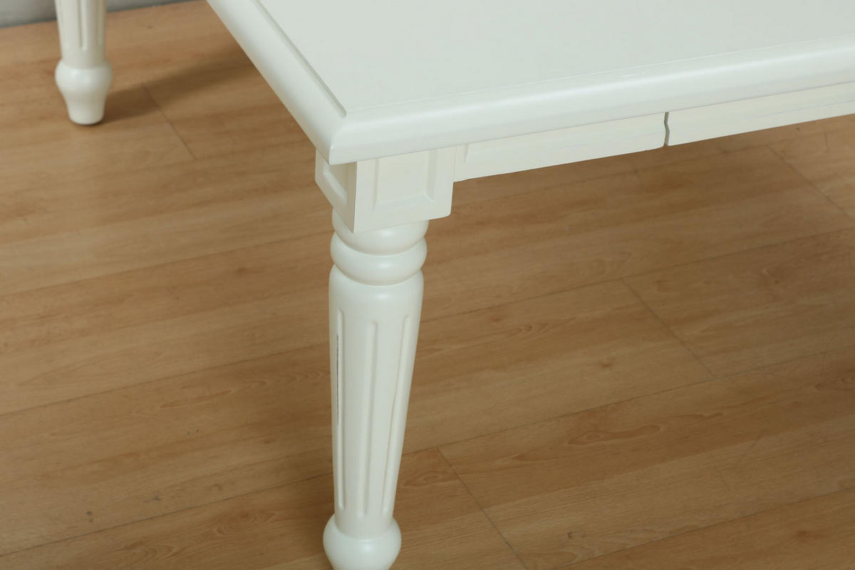 COUCHTISCH 100x100 cm mit 1 Schublade - Weiß, Holzwerkstoff (100/100/45cm) - ebuy24