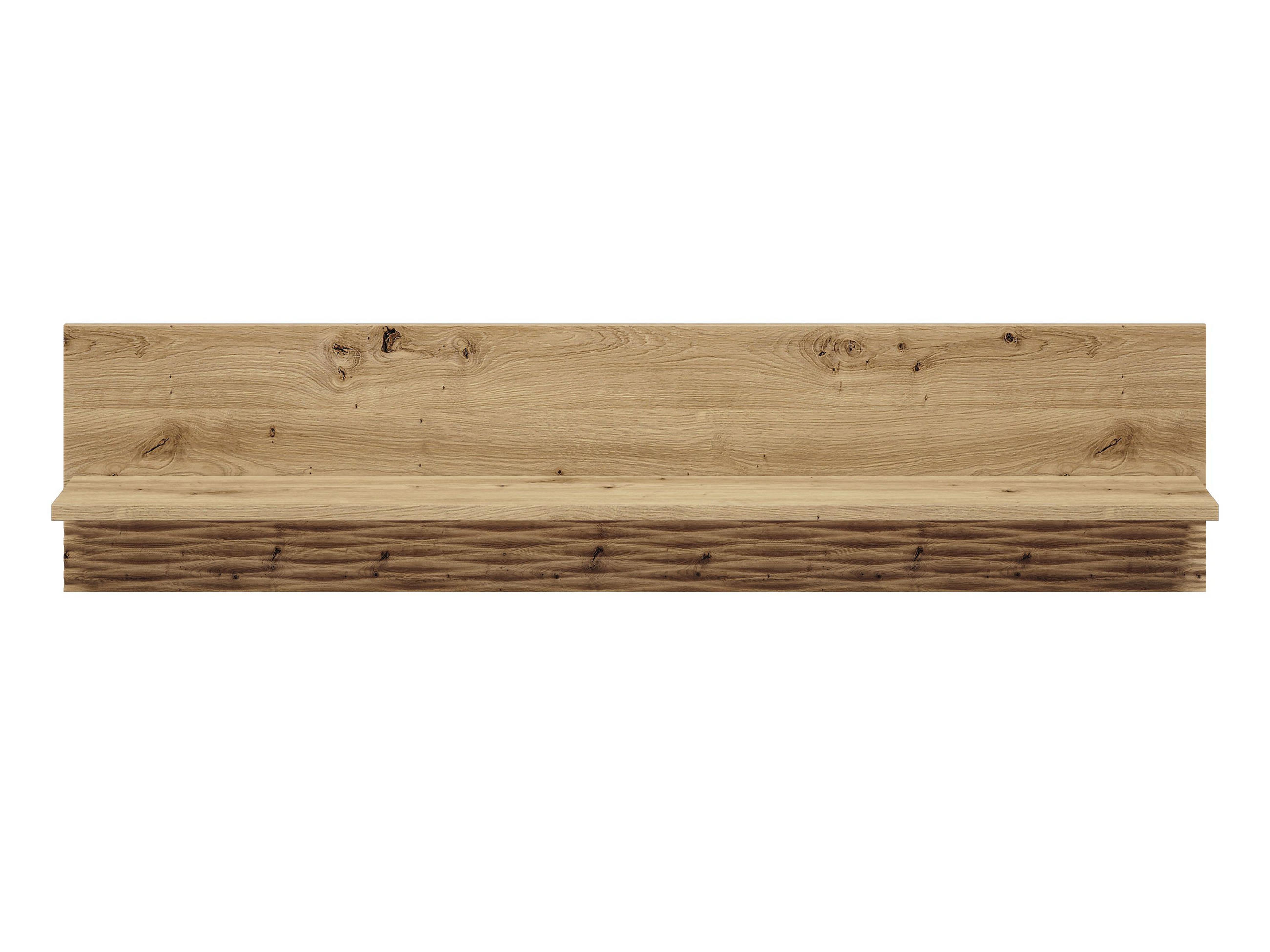 WANDREGAL Artis Artisan Eiche, 120 / 22 / 28cm - Braun, Holz/Holzwerkstoff (120/28/22cm) - Feldmann-Wohnen