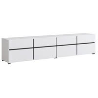 TV-MÖBEL Lilia Weiß - Weiß, Holzwerkstoff (225/48/40cm) - Petits-meubles