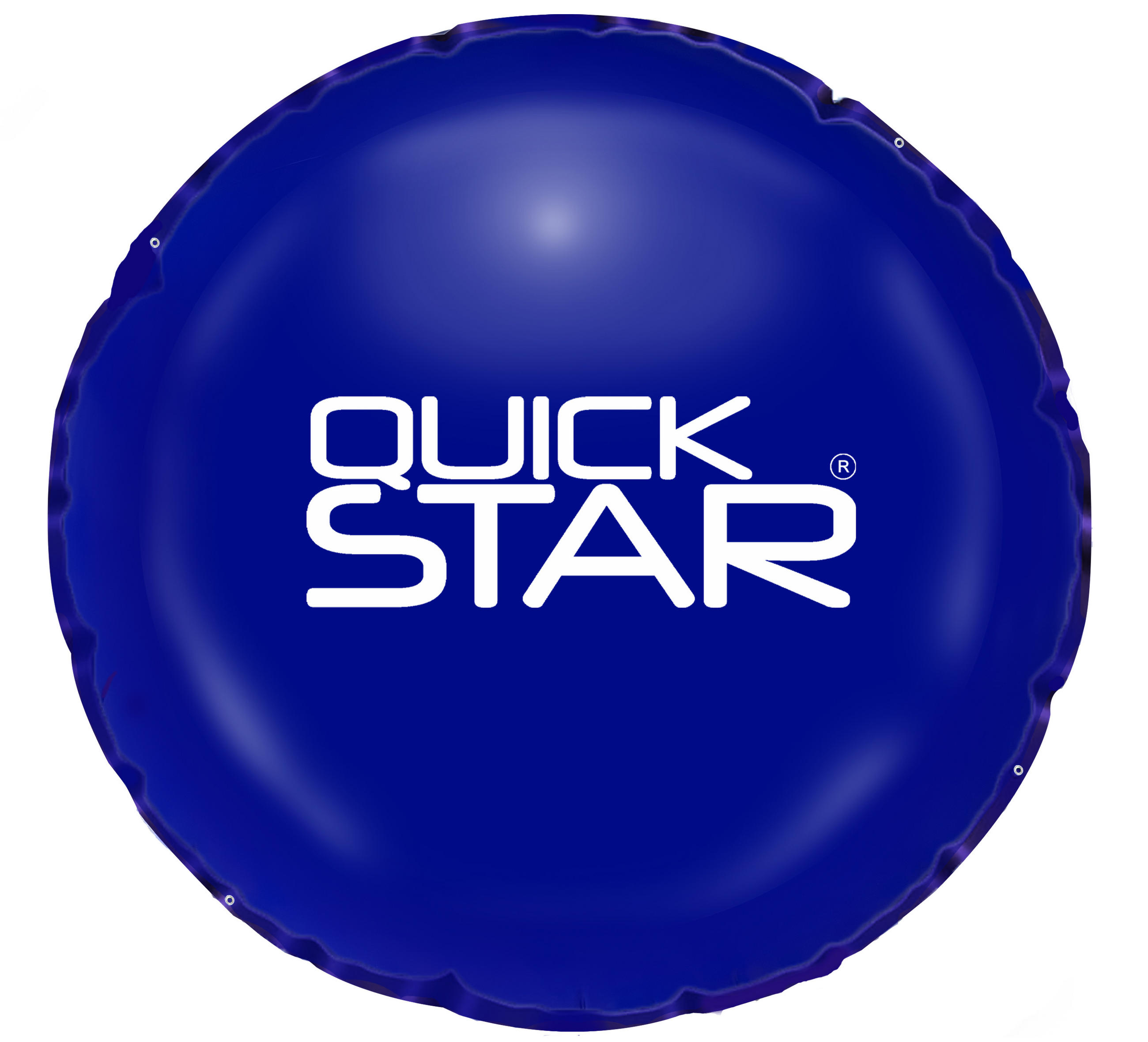 POOLKISSEN Rund ⌀ 500 cm Blau - Blau, Kunststoff (500/500cm) - QUICK STAR