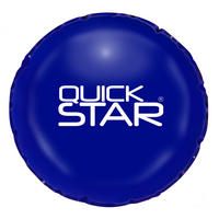 POOLKISSEN Rund ⌀ 500 cm Blau - Blau, Kunststoff (500/500cm) - QUICK STAR