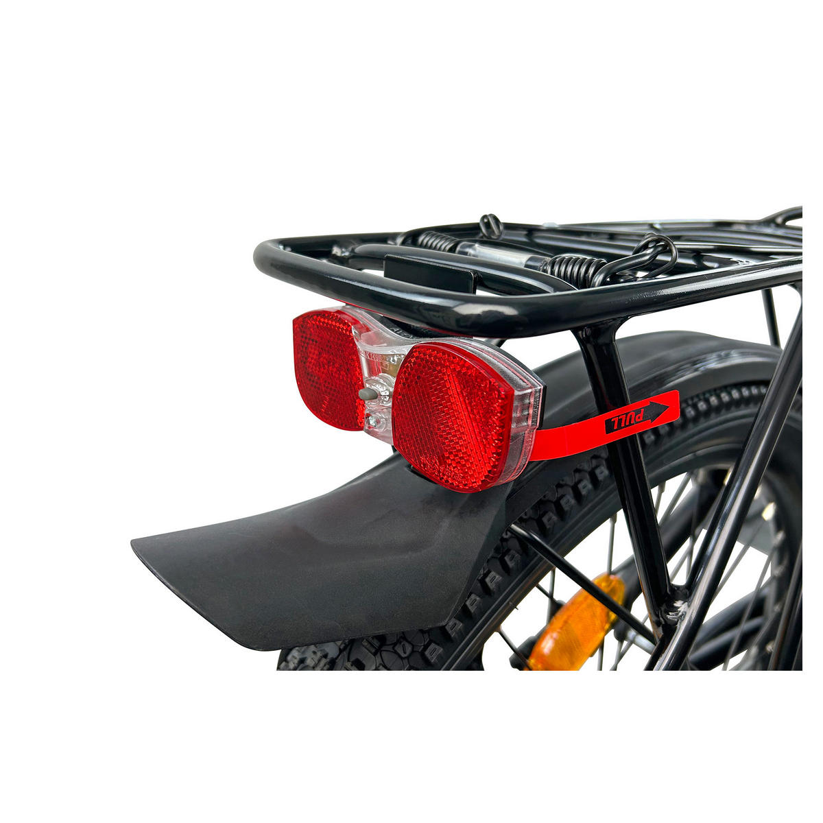 MOUNTAIN E-BIKE 27,5" BRILLANT, SCHWARZ - Schwarz, Metall (125cm) - LLOBE