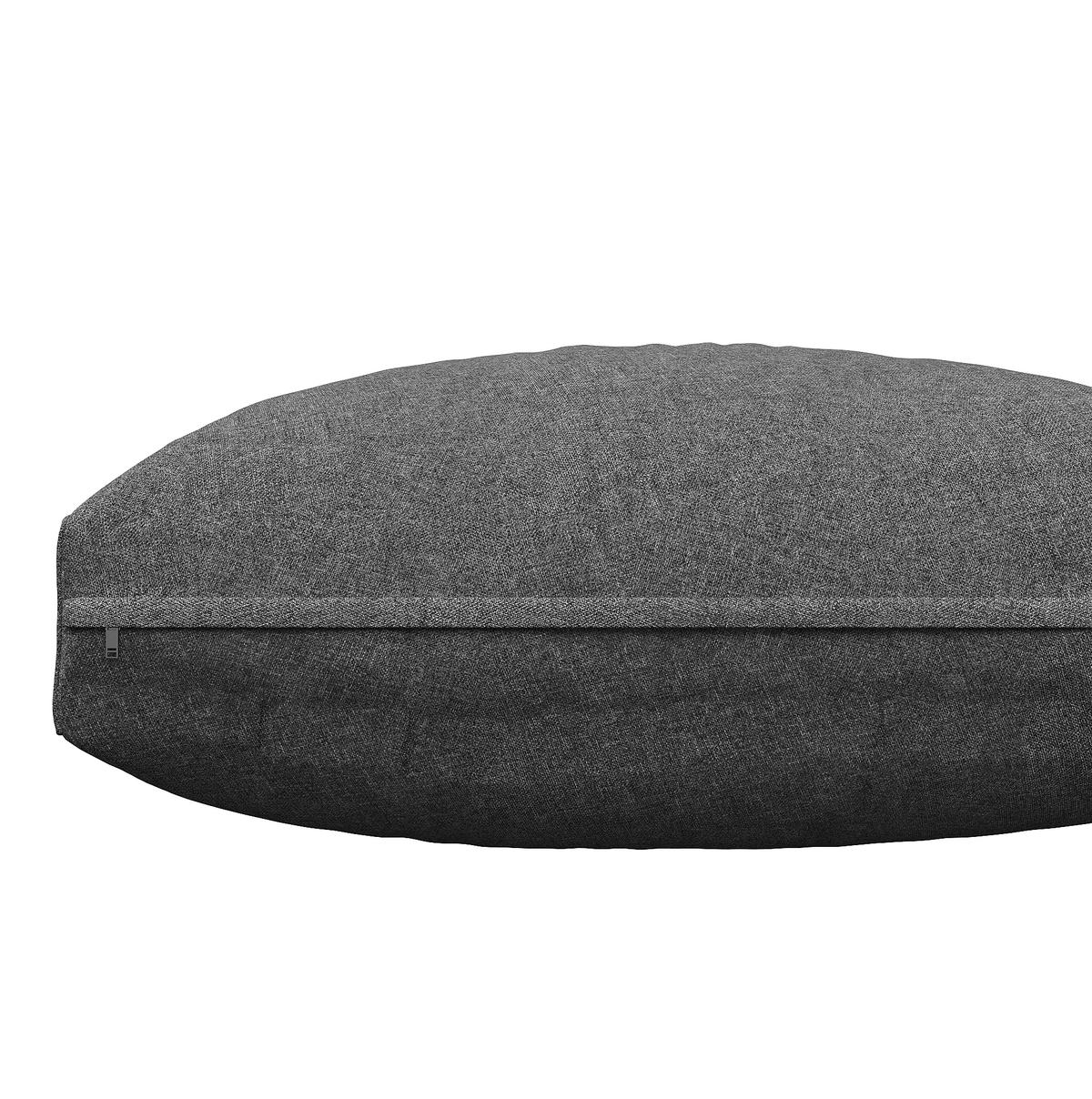 VRTNI lounge set za 8 osoba 234/69/86 cm sivi od metala, poliestera i drva s užetom i podesivim nogicama - siva, metal - OKWISH
