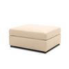 GARTENLOUNGE-HOCKER Bozhana 96x44x78 mit Outdoorbezug in beige - Beige, Kunststoff (96/44/78cm) - 58aufmkessel