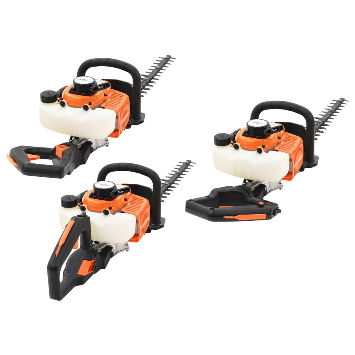 BENZIN-HECKENSCHERE Orange Und Schwarz 722 Mm - Orange, Metall (103/20/23cm) - vidaXL