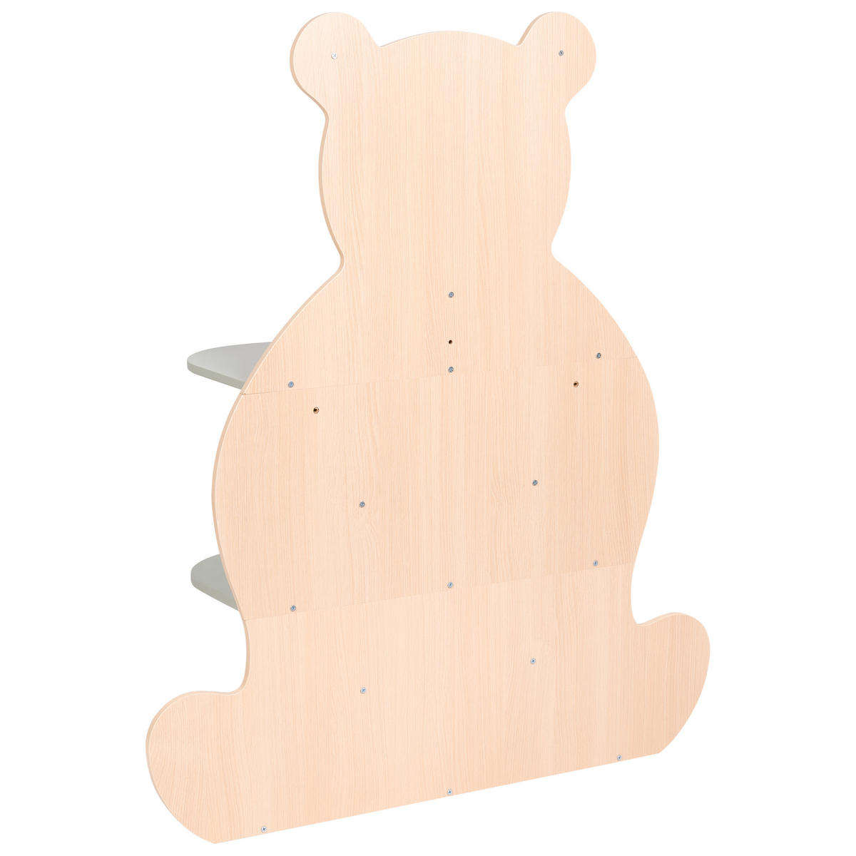 REGÁL 108 cm Světle hnědý/Zelený Elwood - světle hnědá, kompozitní dřevo (90/108/30cm) - Beliani