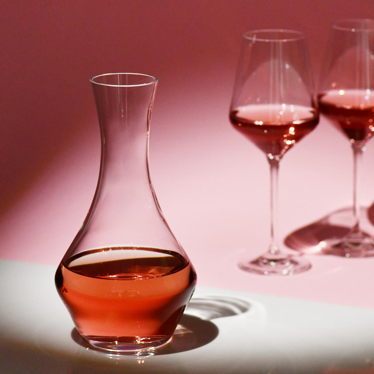 WEINDEKANTER, 1 Stk., 750 ml, Handgemacht - Transparent, Glas (0.75L) - Krosno Glass
