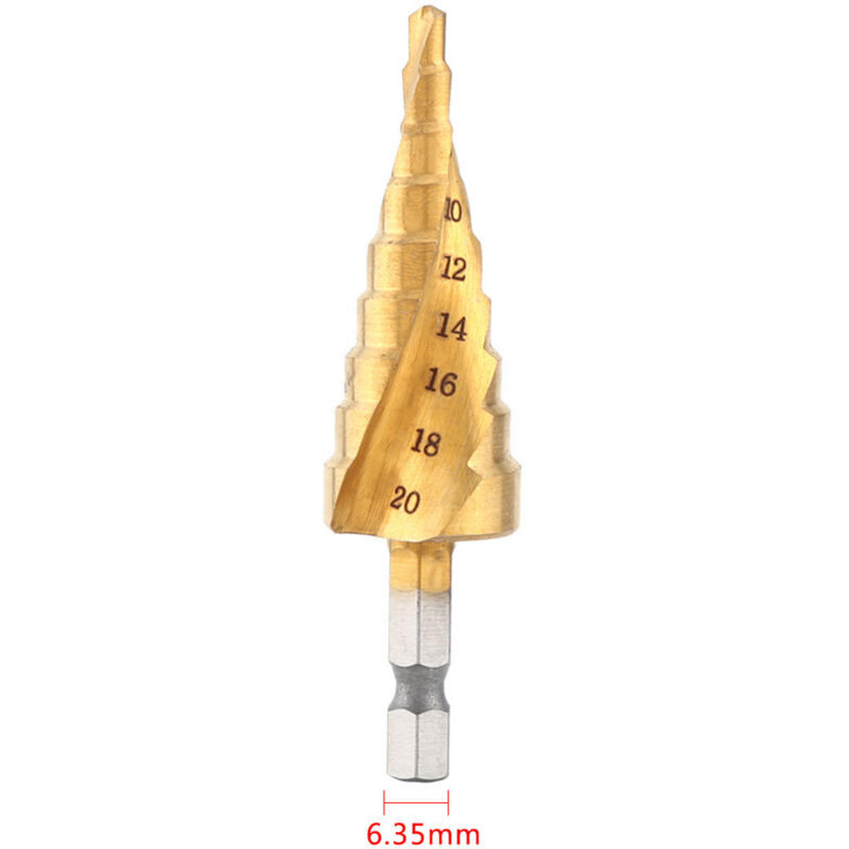BIT-SATZ,SCHNELLARBEITSSTAHL - Gelb, Metall (0.6/0.6/7.7cm) - LIBRATON