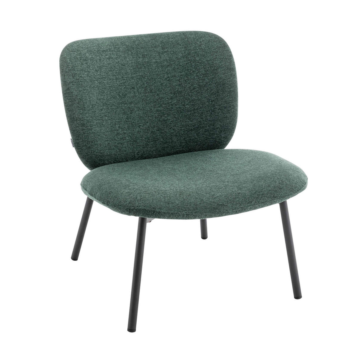 RELAXSESSEL 2-tlg., Grün - Grün, Textil (65/75/73cm) - Oviala