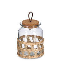 KEKSDOSE Boho 1000 ml 12/12/15,5 cm - Transparent, Glas (12/15.5/12cm) - ZELLER