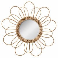 SPIEGEL im ursprünglichen Rahmen 2/38/38 cm - Beige, Naturmaterialien (38/38/2cm) - Atmosphera Createur d´interieur