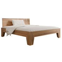 MASSIVHOLZBETT LUZERN 180/200 cm aus Wildeiche - Wildeiche/Braun, Holz (180/200cm) - MeinMassivholz