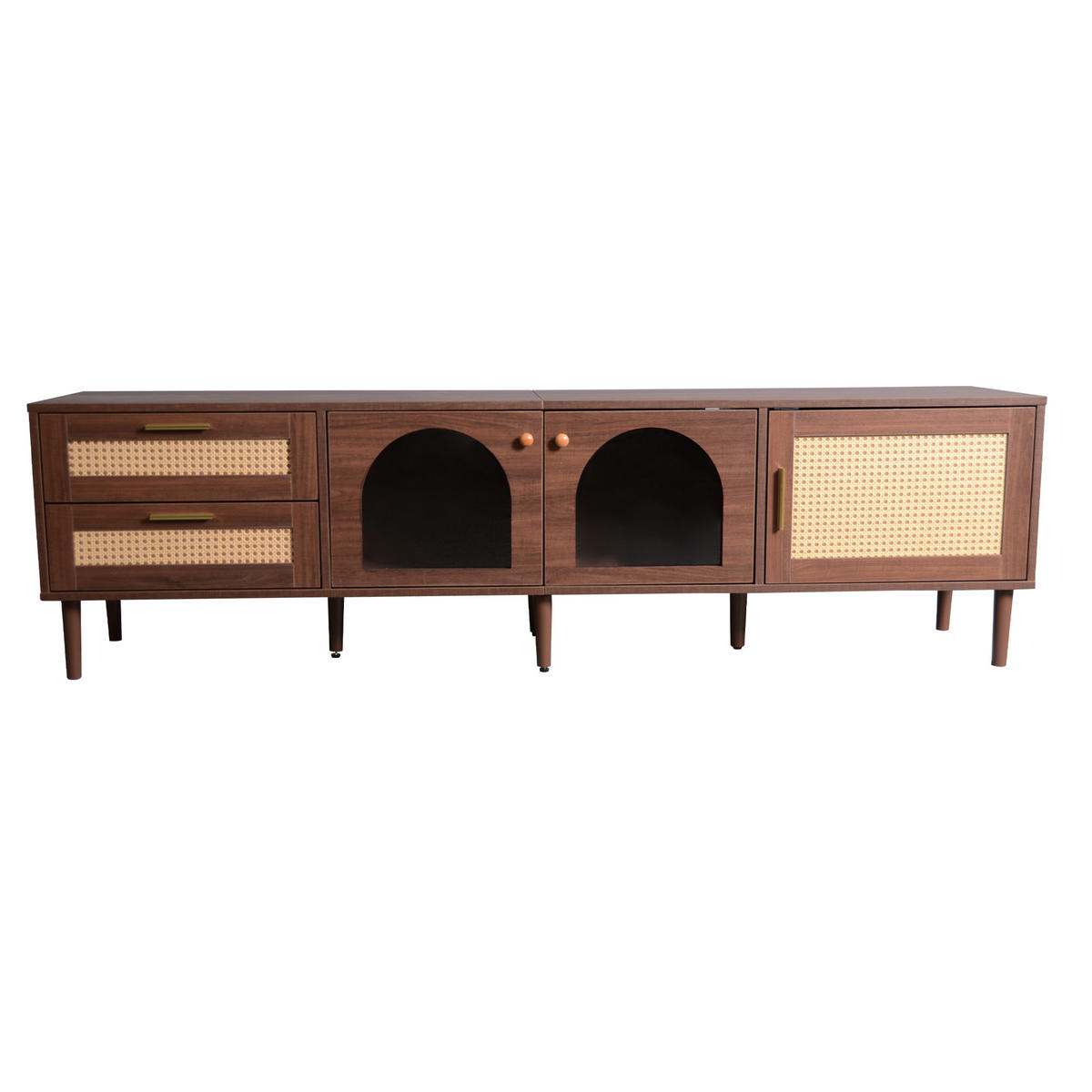 SIDEBOARD Braun 180/40/50 cm - Braun, Holzwerkstoff (40/50/180cm) - Urban Meuble