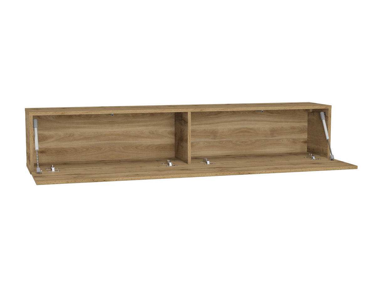 HÄNGESCHRANK Wotan Eiche 160/30/29 - Eiche Wotan, Holzwerkstoff (160/30/29cm) - RAUMHIRSCH FURNITURE