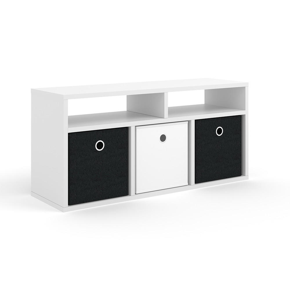 RAUMTEILER Hylda Weiß 84.4 x 39 cm - Weiß, Holzwerkstoff (84.4/39/26cm) - Vicco