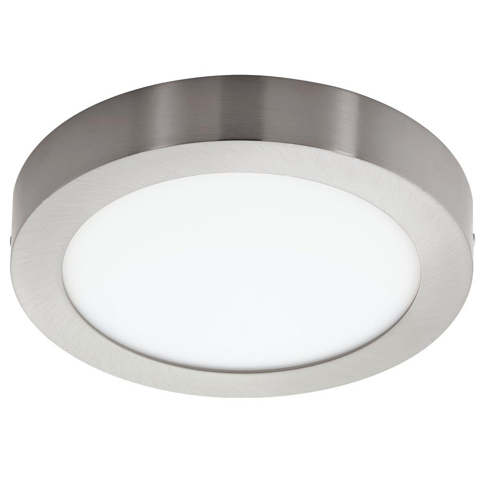 LED DECKENLEUCHTE Metall Silber - Silberfarben, Metall (30/30/3.7cm)