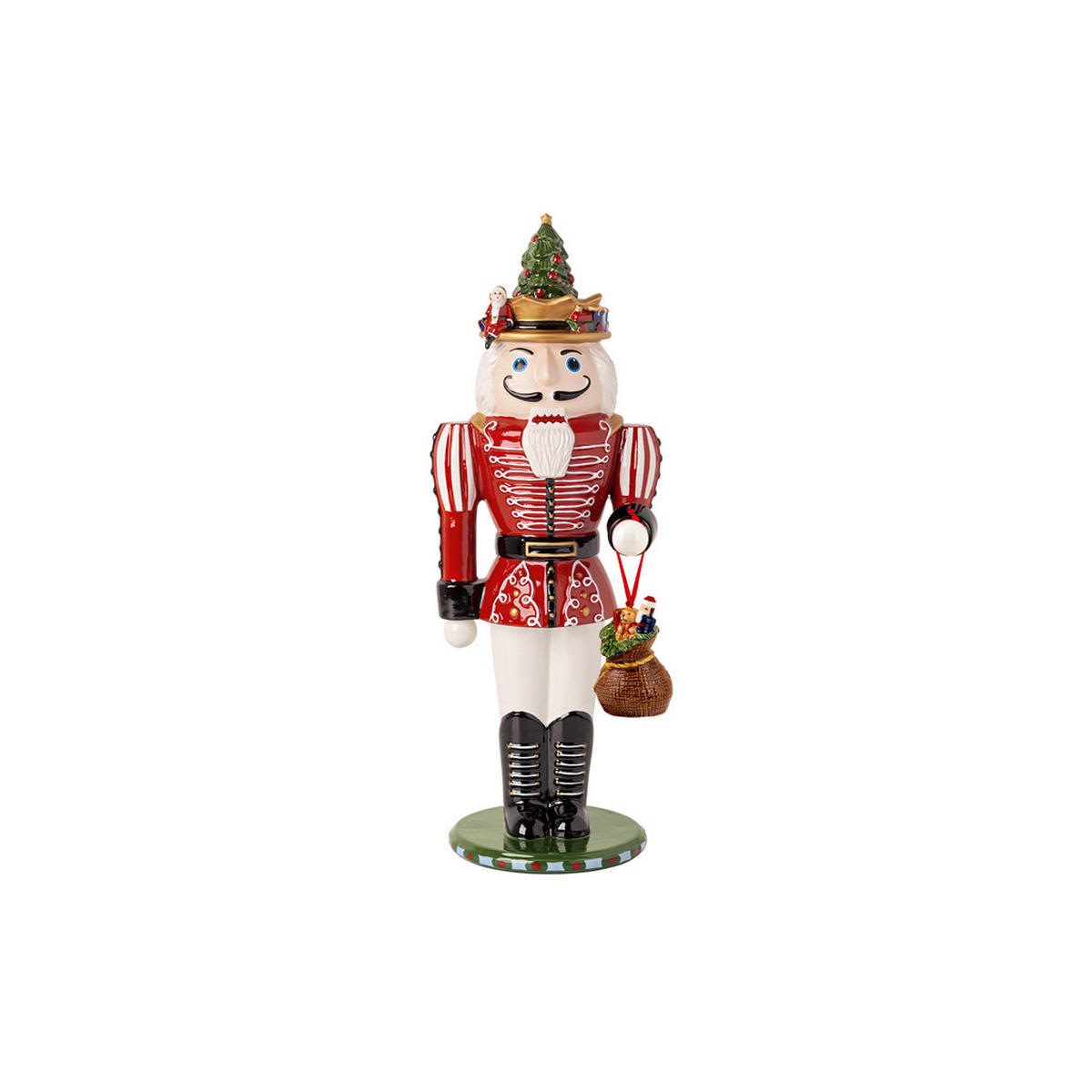 DEKOFIGUR NUSSKNACKER Christmas Toys Memory bunt - Multicolor, Keramik (12.2/36.7/13.8cm) - Villeroy & Boch