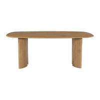 ESSTISCH - 8 Personen - Holz, Platte - Naturfarben Hell - ISLARA - Naturfarben, Holz (100/200/76cm) - Vente-Unique
