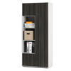AKTENSCHRANK Amira T30 Avola Anthrazit 180/80/40 cm - Anthrazit, Holzwerkstoff (80/180/40cm) - SIMPLYFURN
