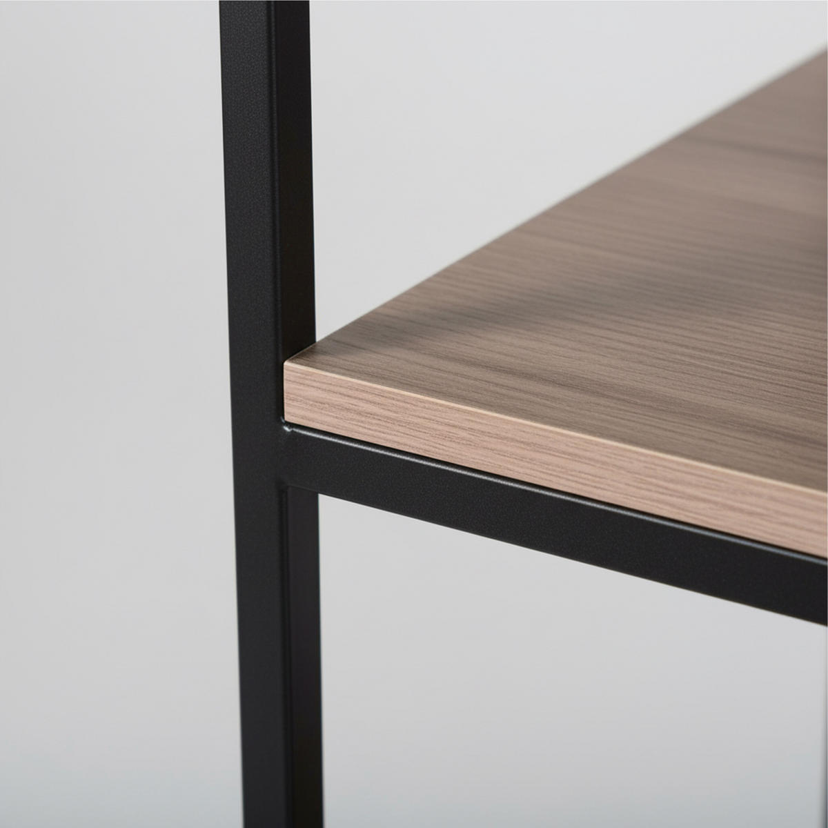 KÜCHENREGAL - Schwarz, Holzwerkstoff/Metall (100/167/40cm) - Relaxdays