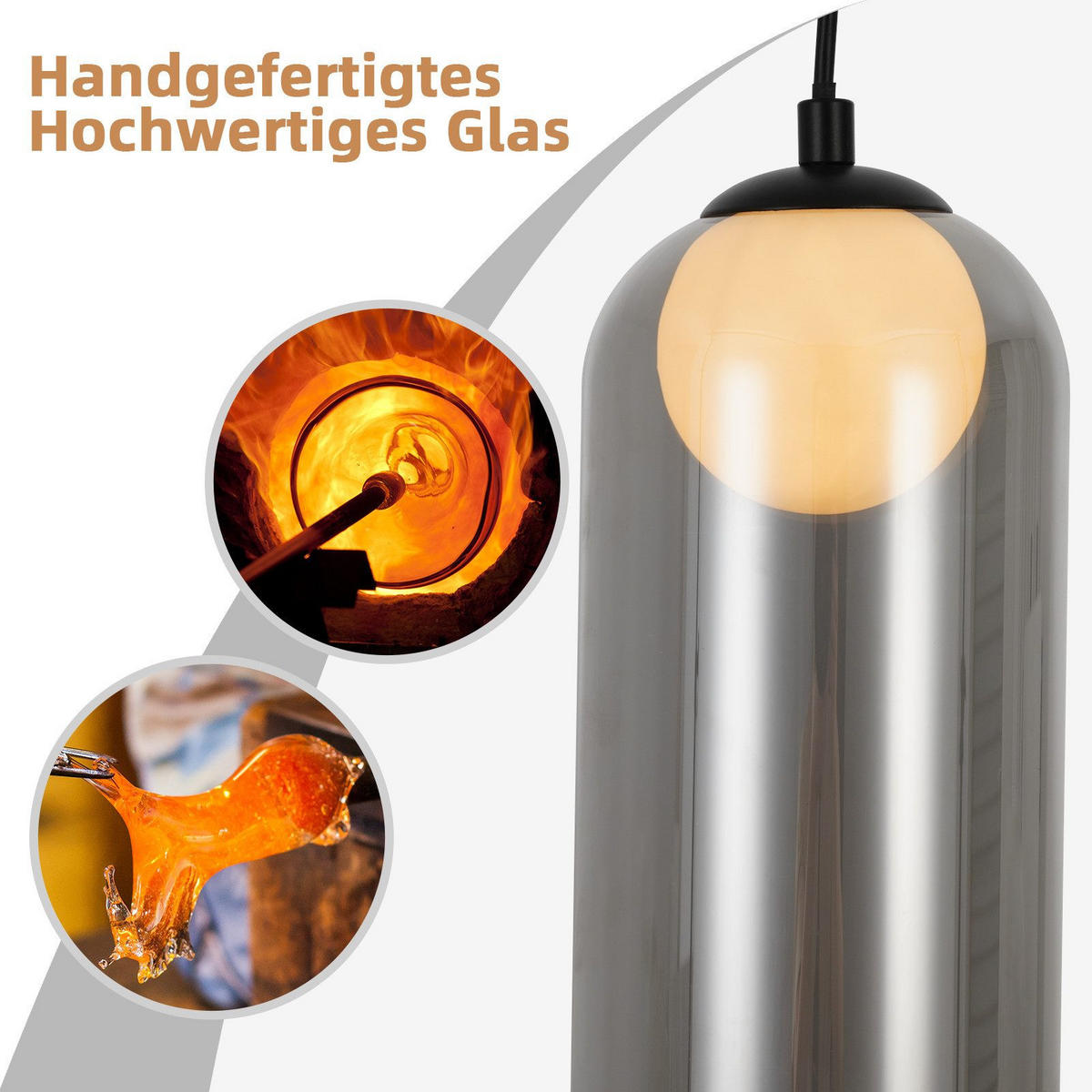 HÄNGELEUCHTE Margolis 8/8/145.5 cm - Schwarz, Metall (8/8/145.5cm) - Nettlife