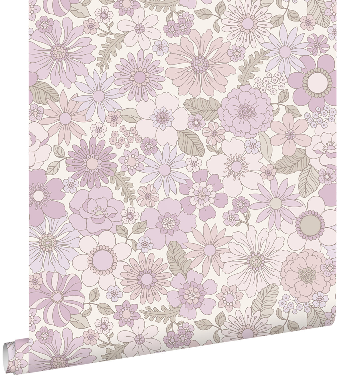 ESTAhome Tapete Lila 50x900 cm