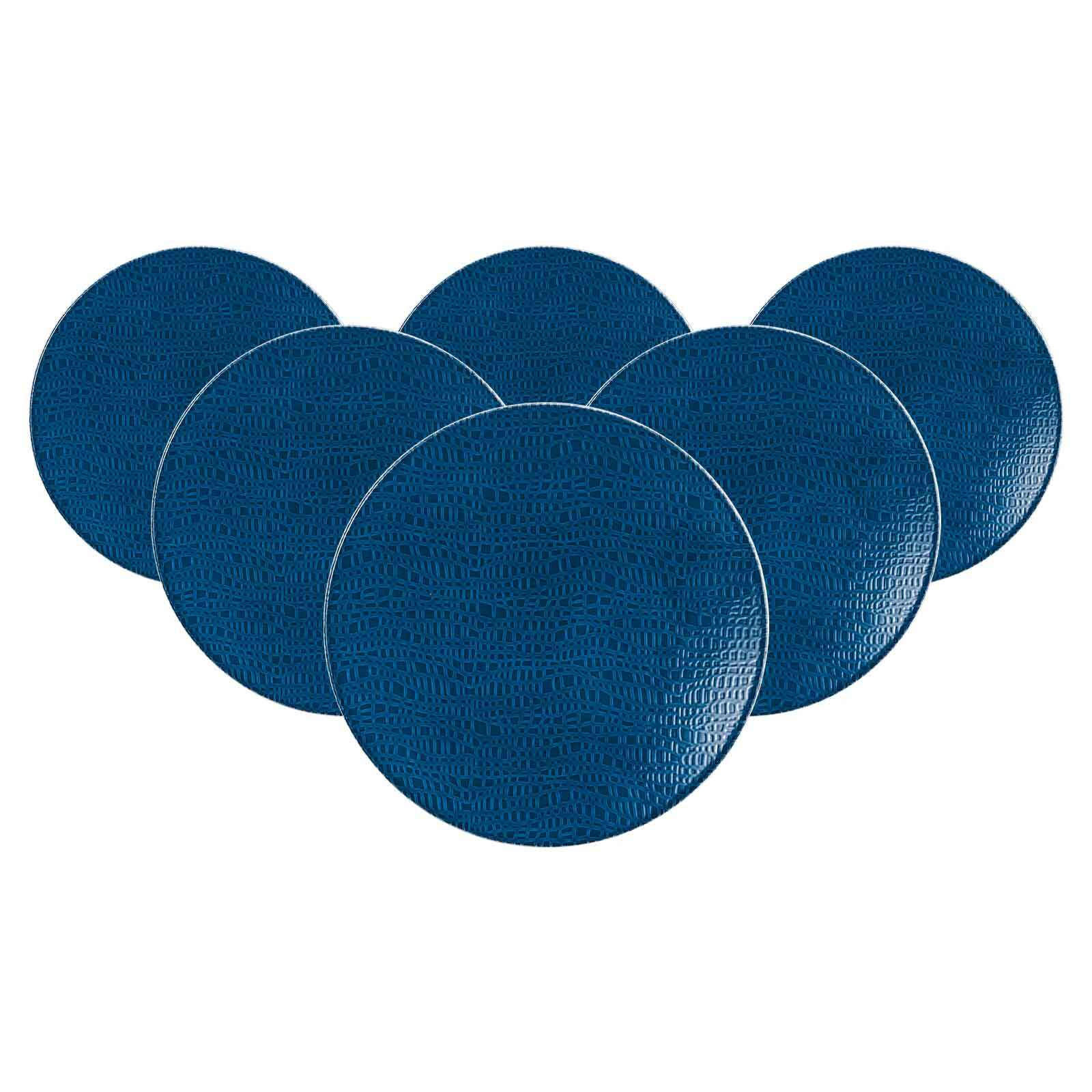 BROTTELLER Life Fashion Classic Blue ø 16,5 cm 6er Set - Blau, Keramik (16.5cm) - Seltmann Weiden