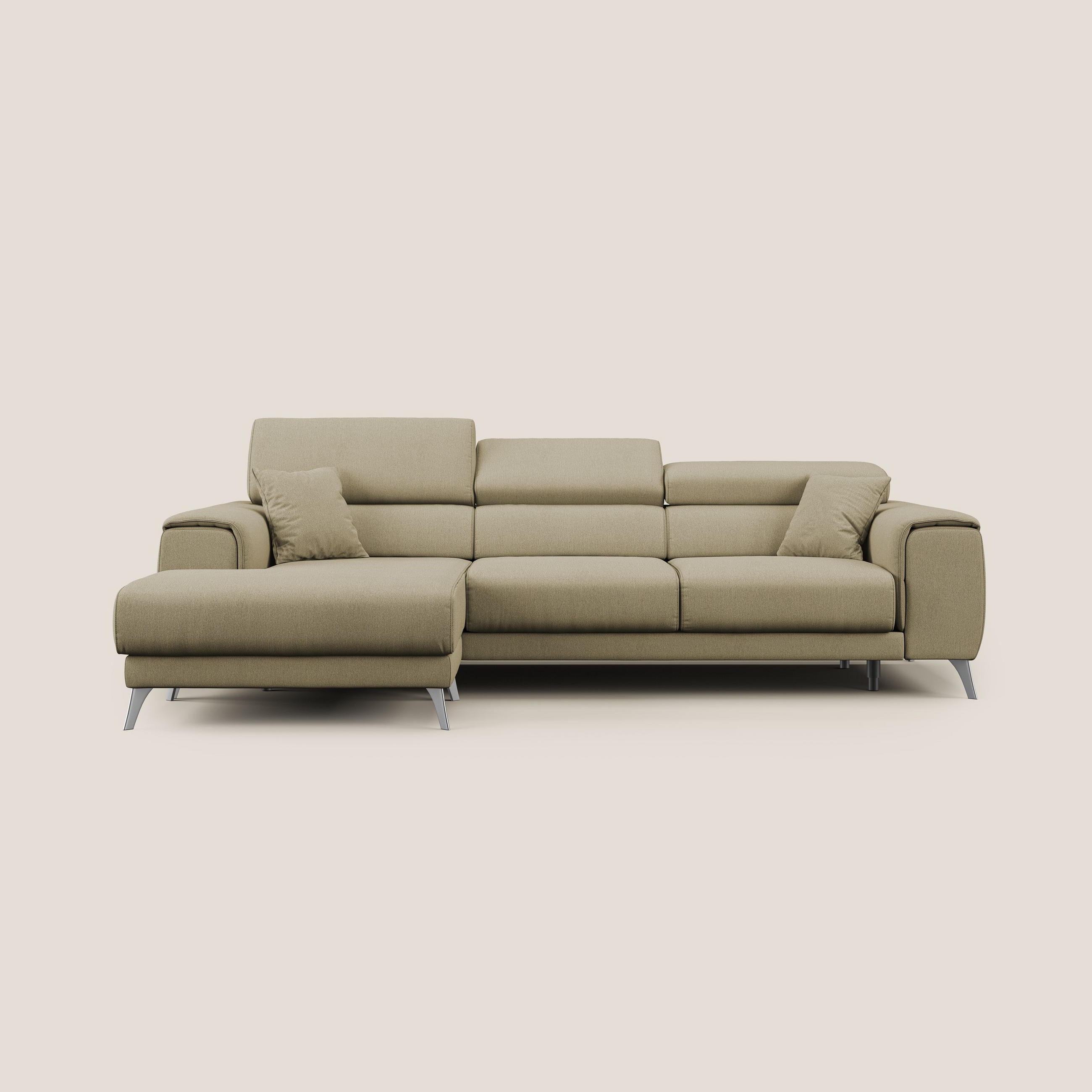 Thumbnail - Divani.store Ecksofa, Beige, Textil, 4-Sitzer, L-Form, 260x102 cm, Wohnzimmer, Sofas & Couches, Wohnlandschaften, Ecksof...