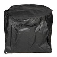 HÜLLE Schwarz Ø 85 cm - Schwarz, Kunststoff (85/85/26cm) - Somagic