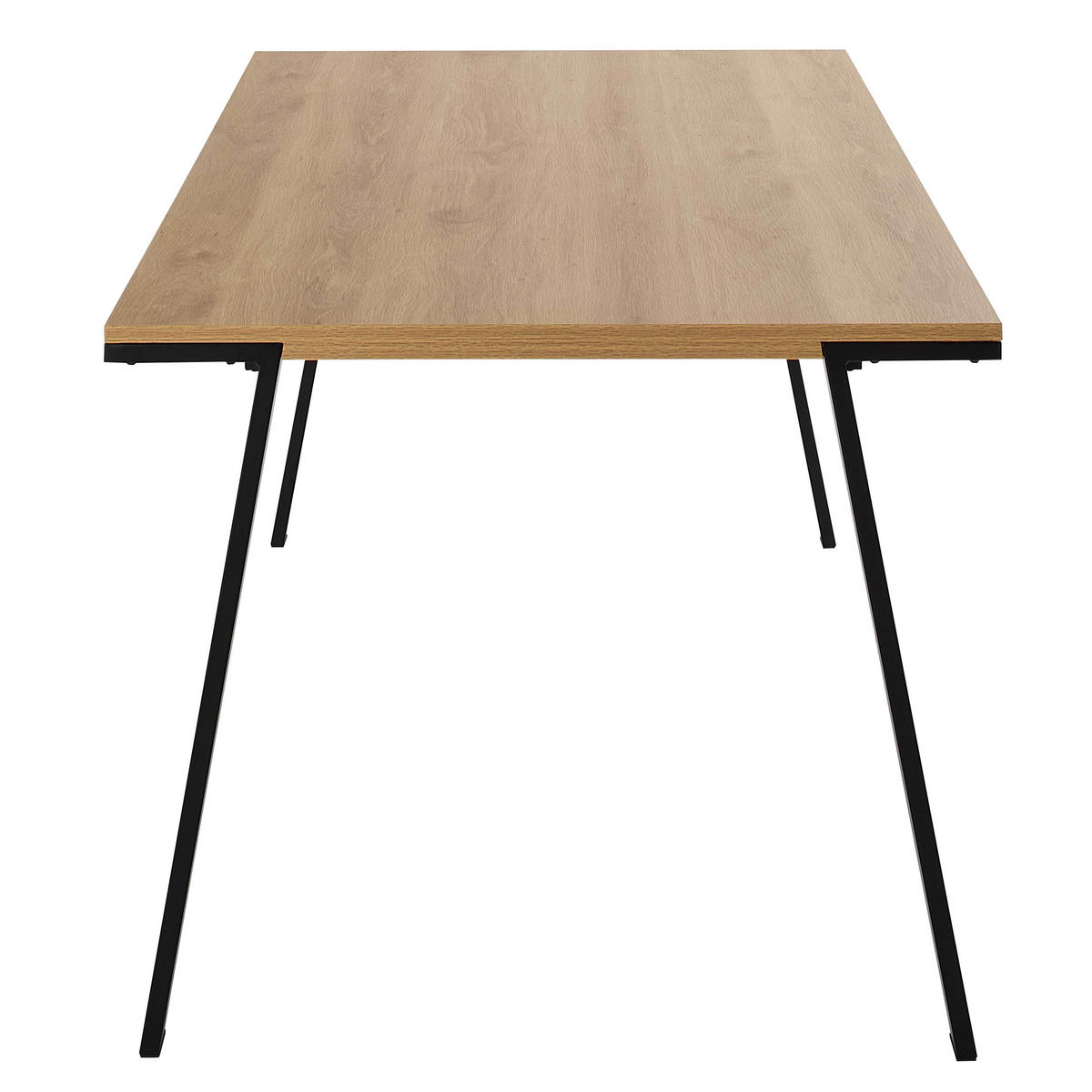 ESSTISCH 180 cm, Holz - Eichefarben, Holz (180/90/75cm) - Oviala
