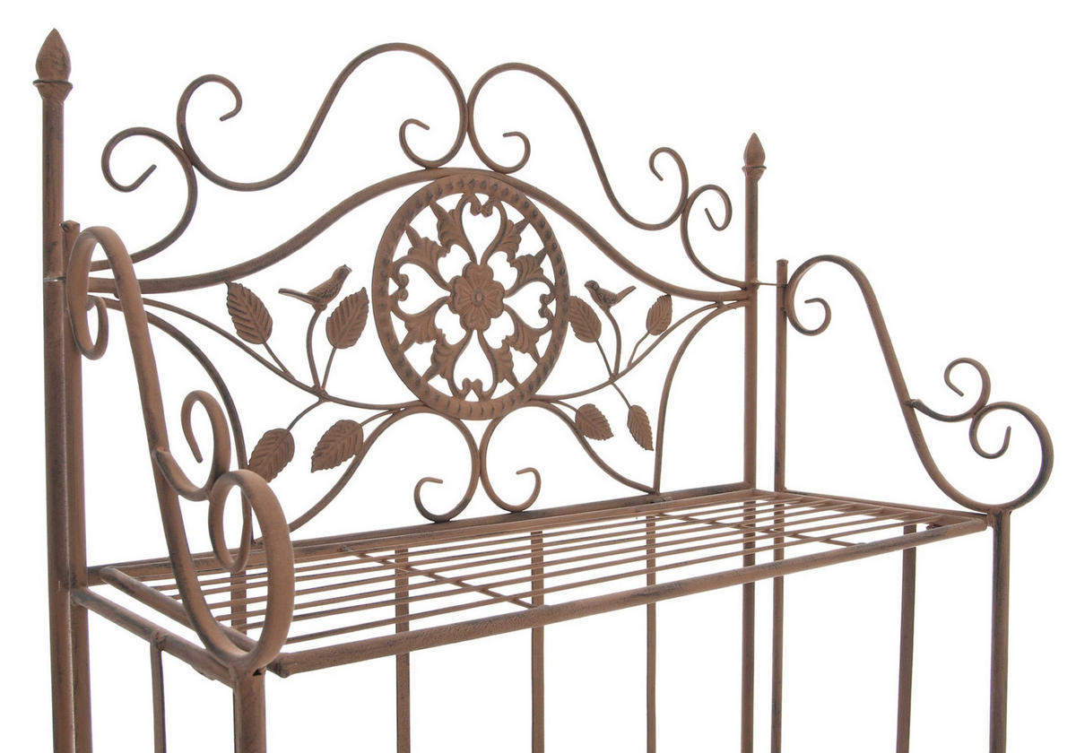STANDREGAL Florenz antik braun - Braun, Metall (66/175/32cm) - TPFGarden