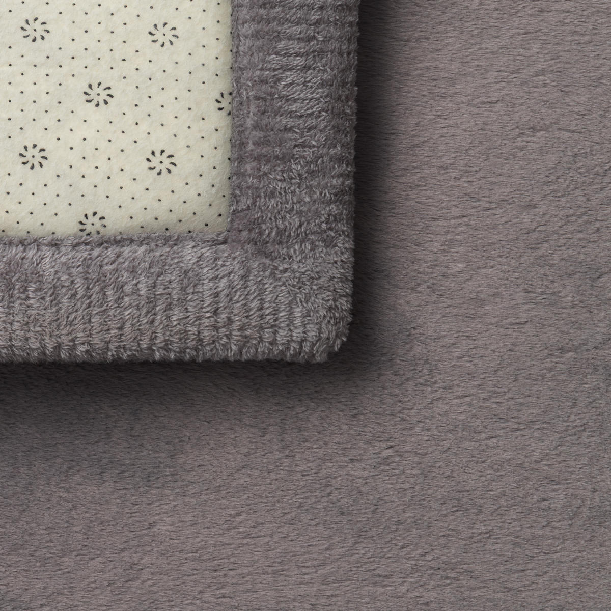 KINDERTEPPICH FLUFFIN dunkelgrau kuschelig waschbar 150/200 cm - Dunkelgrau, Textil (150/200cm) - Tapiso