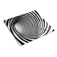 GLASPLATTE 60x52 cm 3D - Multicolor, Glas (60/0.4/52cm) - TULUP