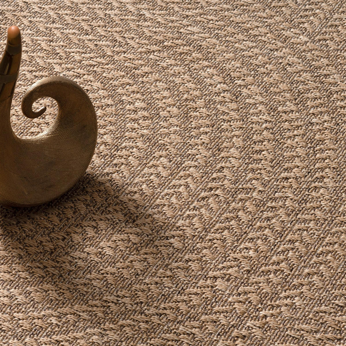 TEPPICH Kurzflor Unifarben Wohnzimmer schmutzabweisend Beige Läufer 80x150 - Beige, Textil (150/80cm) - KADIMA DESIGN