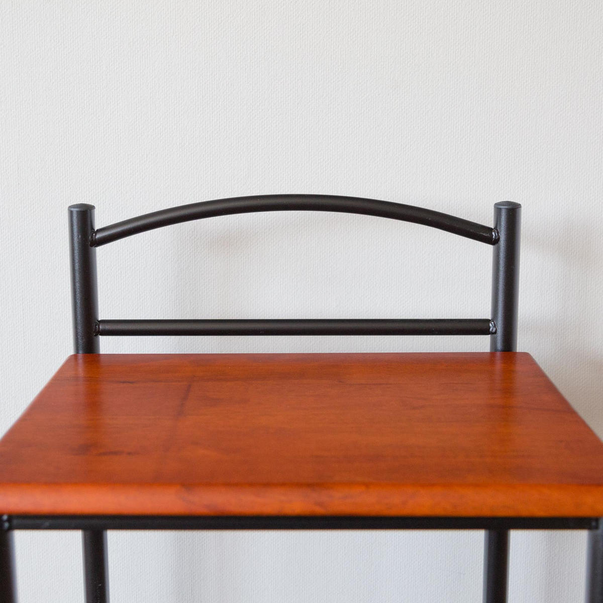 NACHTTISCH 40/64/40 cm Metall Schwarz - Schwarz, Holz/Metall (40/64/33cm) - Homestyle4u