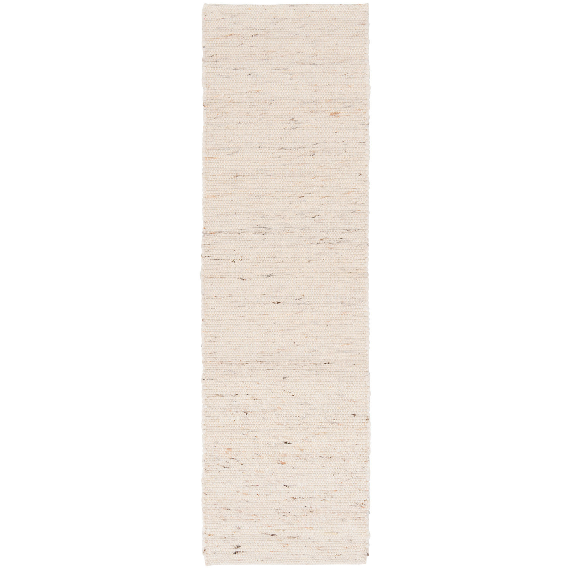 NATUR TEPPICH LÄUFER WOLLE ALASKA MELIERT - Beige, Textil (90/160cm) - Pergamon