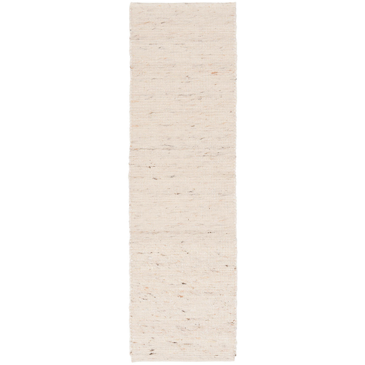 NATUR TEPPICH LÄUFER WOLLE ALASKA MELIERT - Beige, Textil (90/160cm) - Pergamon