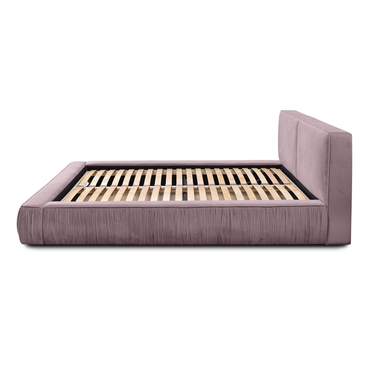 POLSTERBETT aus Polyester Fonni 140x200 cm, Lavendel - Lila, Textil (140/200cm) - Fedve