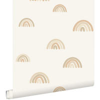 TAPETE Regenbogen 53 cm x 10.05 m - Beige, Papier (53/0.1cm) - ESTAhome