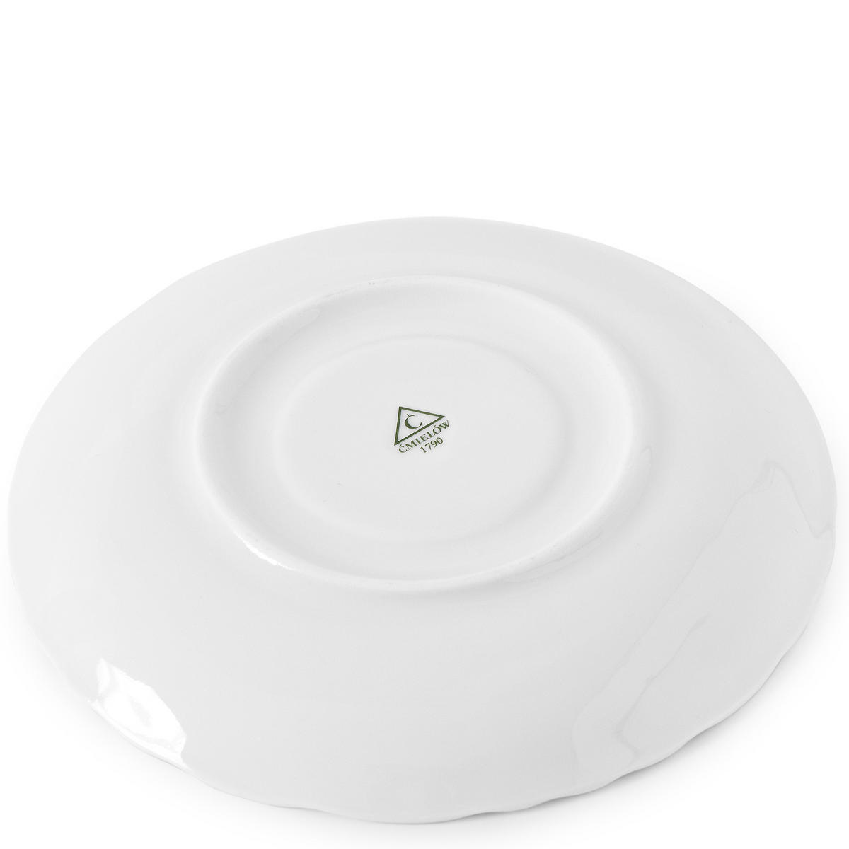 TEETASSEN Cmielow Rococo 6-tlg - Weiß, Keramik (0.25L) - KONSIMO®