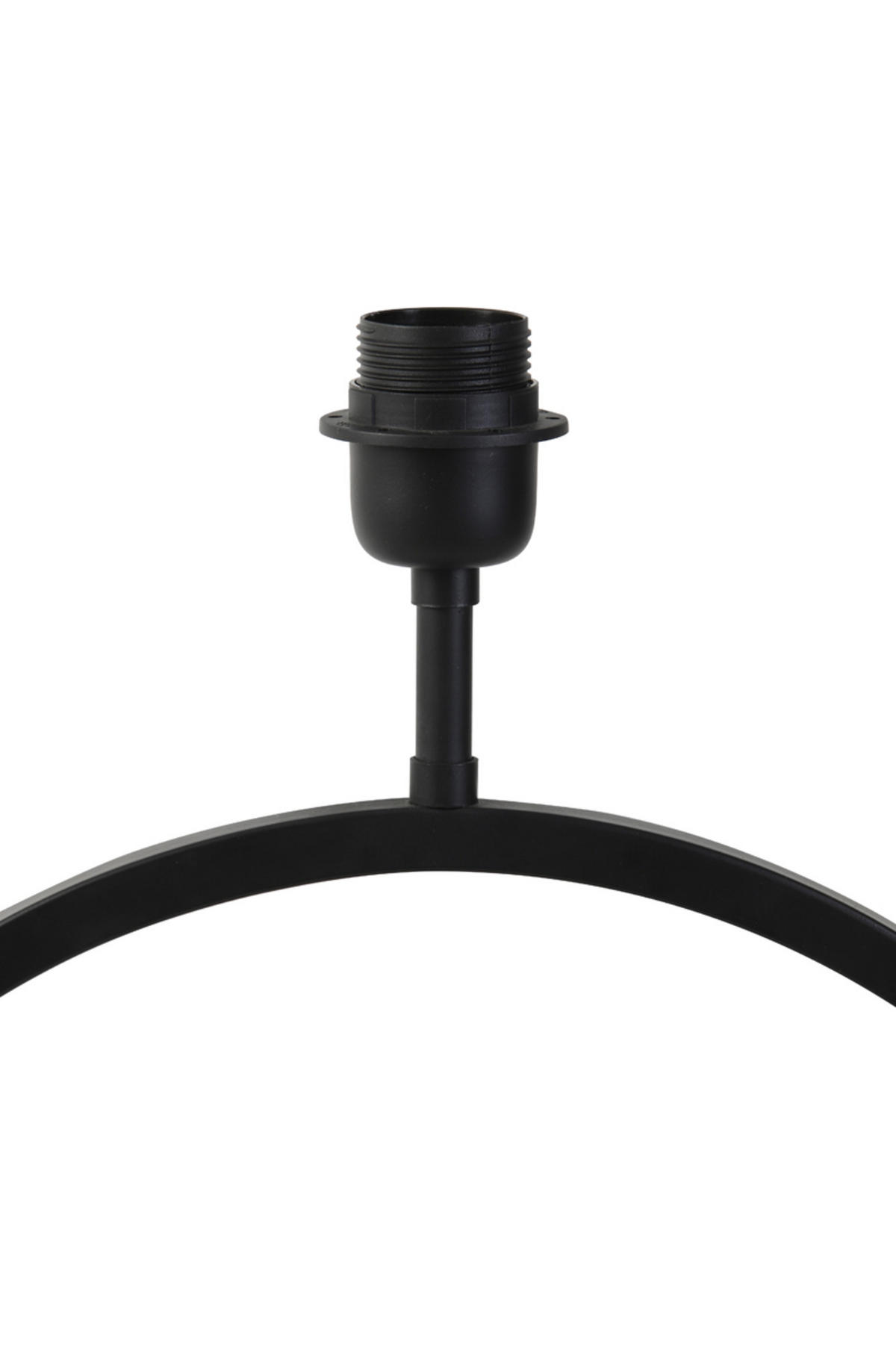 LAMPENFUSS Liva Schwarz Ø40/53 cm - Schwarz, Metall (40/12.5/52cm) - Light & Living